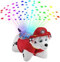 Almofada de pelúcia Pets Paw Patrol Marshall 28 cm com luz noturna
