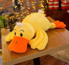 Almofada de pelúcia Ruzucoda Plush Yellow Duck Hugging 36 cm