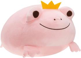 Almofada de pelúcia Soft Frog Brinquedo de pelúcia Brinquedo de pelúcia Fofo Crown Frog Brinquedo de boneca de pelúcia para crianças, meninos, meninas, aniversário dos namorados