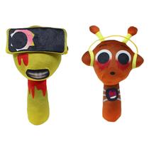 Almofada de pelúcia Sprunki Figure para fãs de jogos de terror