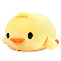 Almofada de pelúcia VIBERS Giant Duck 40,6 cm de bicho de pelúcia amarelo