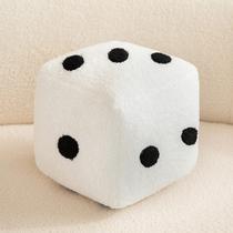 Almofada de pelúcia YUZHINUO Creative Funny Simulation Dice 20cm