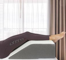 Almofada de perna Bed Wedge Kölbs Chic Jacquard Cover Elevation Almofada de perna Bed Wedge Kölbs Chic Jacquard Cover Elevation