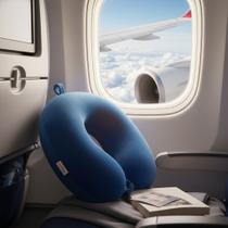Almofada De Pescoço Adulto Memory Foam Premium Para Viagem Almofada De Pescoço Adulto Memory Foam Premium Para Viagem