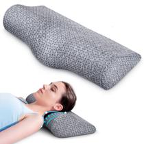 Almofada de pescoço cervical Demelon High Density Memory Foam Almofada de pescoço cervical Demelon High Density Memory Foam