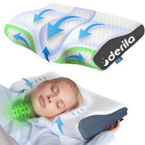 Almofada de pescoço cervical Derila Ergonomic Memory Foam Almofada de pescoço cervical Derila Ergonomic Memory Foam