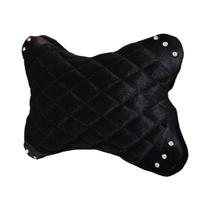 Almofada De Pescoço De Pelúcia Diamante Macia E Quente Para Assento De Carro - Acessório Automotivo Almofada De Pescoço De Pelúcia Diamante Macia E Quente Para Assento De Carro - Acessório Automotivo