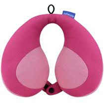 Almofada de pescoço de viagem INFANZIA Kids Chin Support rosa