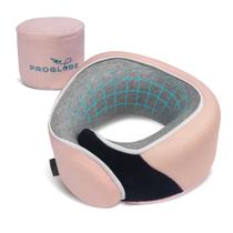 Almofada de pescoço de viagem Proglobe Junior Kids rosa claro de 4 a 13 anos Almofada de pescoço de viagem Proglobe Junior Kids rosa claro de 4 a 13 anos