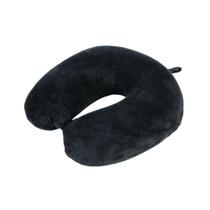 Almofada de pescoço de Viscoelátisco Preto