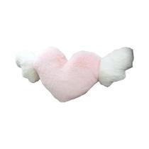 Almofada De Pescoço Em Formato De Coração Love Wings Plush Para Carro, Acessório Universal Para Almofada De Pescoço Em Formato De Coração Love Wings Plush Para Carro, Acessório Universal Para