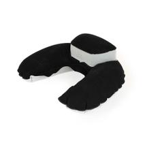 Almofada de Pescoço Inflável com Encosto para Cabeça Preto