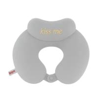 Almofada de Pescoço Kiss Me Travesseiro Viagem Avião