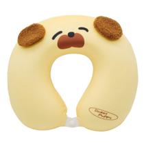 Almofada de pescoço modelo cachorro dorky puppy 32 x 30 cm.