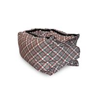 Almofada de PESCOCO - NECK PILLOW Flocos de látex - capa Xadrez