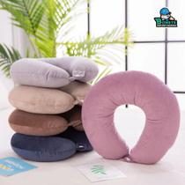 Almofada de Pescoço para Carro e Avião - Lavável e Macia Almofada de Pescoço para Carro e Avião - Lavável e Macia