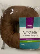 Almofada De Pescoço Para Viagem Bem Estar Marrom