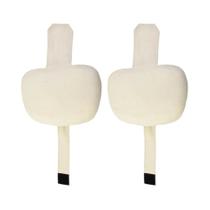 Almofada De Pescoço Universal Ultra Macia Em Suede Para Carro, 2 Peças, Design Maybach Classe S