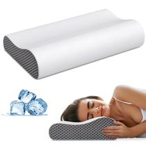 Almofada de pescoço Ylekto Almofada cervical de espuma viscoelástica para alívio da dor