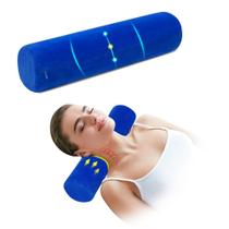 Almofada de pescoço Zelen para dormir, suporte de rolagem cervical