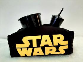 Almofada De Pipoca Com Balde E Copo Star Wars Super Macia Nf