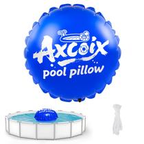 Almofada de piscina Axcoix 152x152cm Kit de inverno resistente ao frio