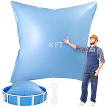 Almofada de piscina Hungdao 244x244 cm Heavy Duty Blue 8 pés Almofada de piscina Hungdao 244x244 cm Heavy Duty Blue 8 pés