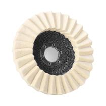 Almofada de Polimento de Lã 115mm/125mm para Moedor de Ângulo - Metal, Vidro e Cerâmica