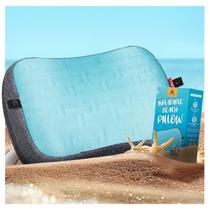 Almofada de praia inflável Hikenture com capa removível