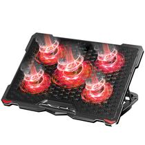 Almofada de resfriamento para laptop AICHESON S035RED para notebook de 17,3"