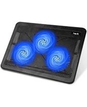 Almofada de resfriamento para laptop havt HV-F2056 15,6-17" com 3 ventiladores USB
