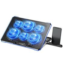 Almofada de resfriamento para laptop ICE COOREL com 6 ventiladores para laptop de 15 a 17 polegadas