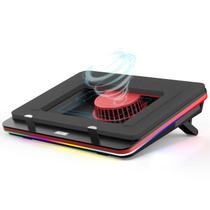 Almofada de resfriamento para laptop IETS GT500 Turbo-Fan 5000 RPM RGB 13-17,3 polegadas