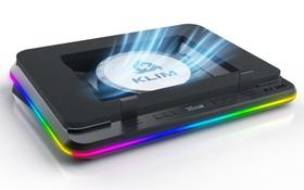 Almofada de resfriamento para laptop KLIM Turbofrost MAX RGB para 15,6-17"