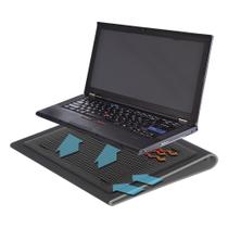 Almofada de resfriamento para laptop Targus Lap Chill Mat Ventilador duplo de 17 polegadas