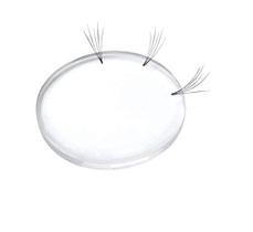 Almofada de silicone enxertada para cílios postiços LASSUM com diâmetro de 3 cm (2 unidades)