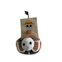 Almofada de soneca macia Plush Doll Toy One Piece Merry Ship 25 cm Almofada de soneca macia Plush Doll Toy One Piece Merry Ship 25 cm