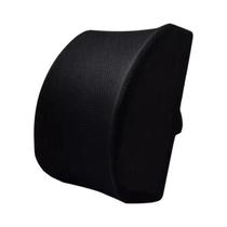 Almofada De Suporte Lombar Em Espuma De Memória Para Carro, 2 Cores, Almofada Para Encosto De