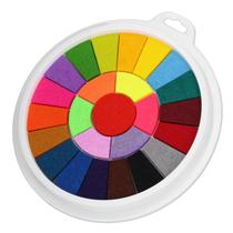 Almofada de tinta VBESTLIFE Toddlers, 25 cores, lavável para crianças, faça você mesmo Almofada de tinta VBESTLIFE Toddlers, 25 cores, lavável para crianças, faça você mesmo