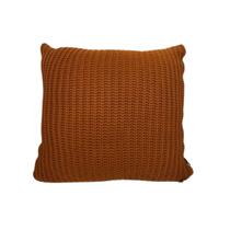 Almofada de Tricot Terracota Almofada de Tricot Terracota