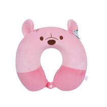 Almofada de urso de brinquedo de pelúcia rosa de 33 cm para crianças e adultos