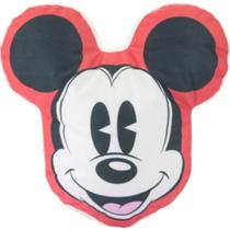 Almofada De Veludo Formato Mickey Mouse - Zona Criativa