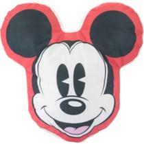 Almofada De Veludo Formato Mickey Mouse