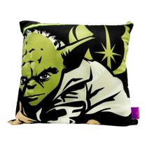 Almofada De Veludo Mestre Yoda Star Wars Zona Criativa 10064158