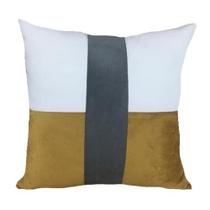Almofada De Veludo Patcwork DC 402-30 52X52 Decortextil Almofada De Veludo Patcwork DC 402-30 52X52 Decortextil