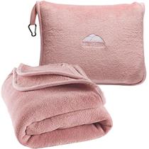 Almofada de viagem BlueHills Premium Soft Pink T055