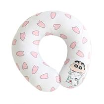 Almofada de viagem Cartoon Crayons Shin-Chans Anime em forma de U Almofada de viagem Cartoon Crayons Shin-Chans Anime em forma de U