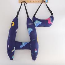 Almofada de viagem de carro HKSICHENGKEJI Almofada de pescoço macio para viagens