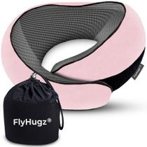 Almofada de viagem de pescoço FlyHugz Memory Foam para adultos e crianças Almofada de viagem de pescoço FlyHugz Memory Foam para adultos e crianças