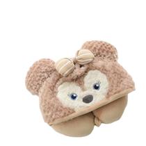 Almofada de viagem Duffy's Bear Anime em forma de U 35x36cm de algodão PP Almofada de viagem Duffy's Bear Anime em forma de U 35x36cm de algodão PP